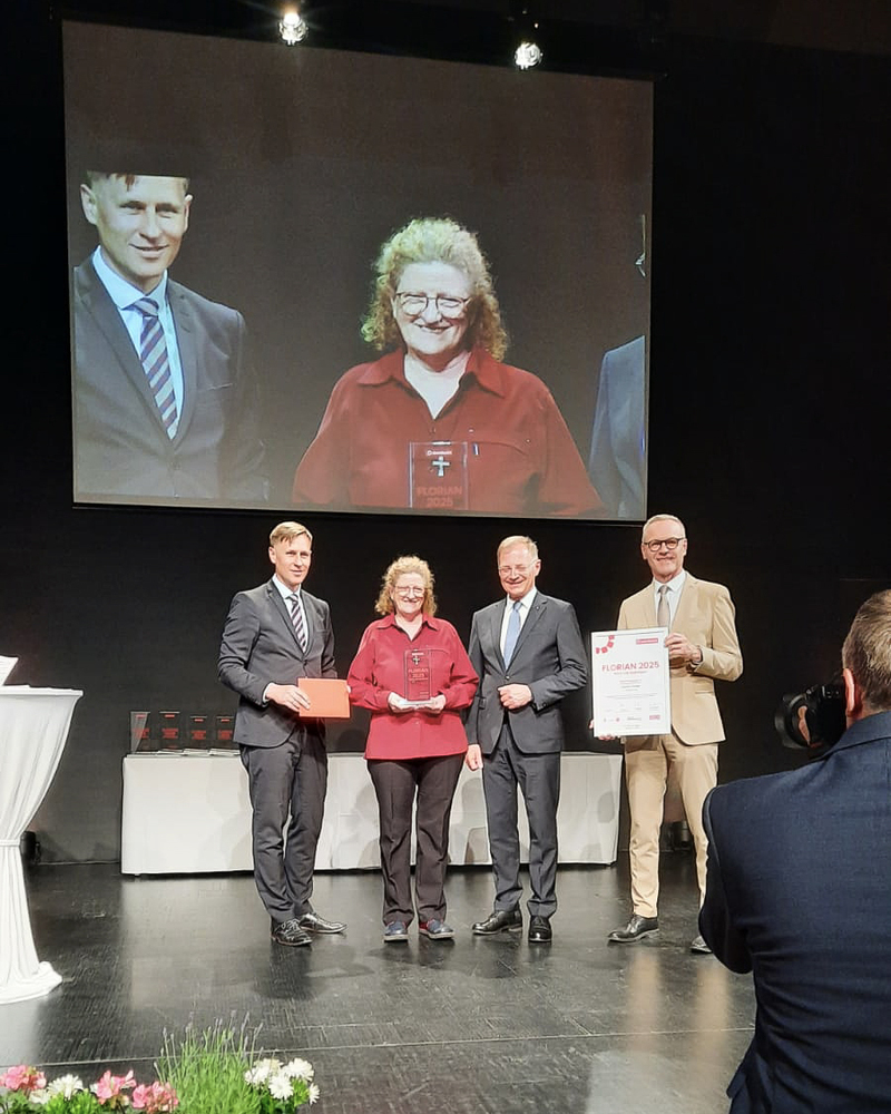 Florian-Preis für Sr. Zäzilia Holzer