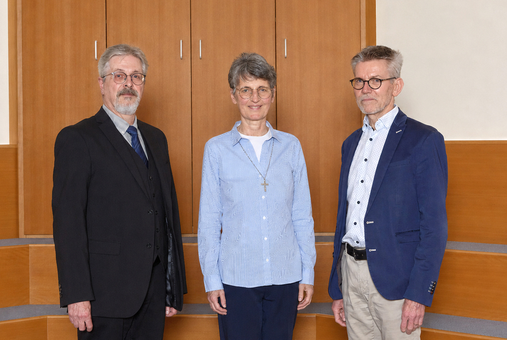  (v.l.) HR Mag. Erich Hinterleitner, Dr.in Sr. Maria Maul FMA, Mag. Erik Vorhausberger