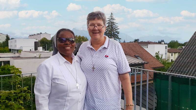 Sr. Dieudonne Jean-Louis / FMA AUG Besuch in Salzburg