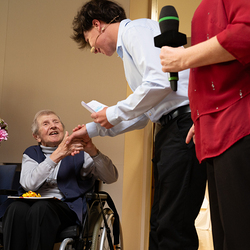 Sr. Johanna Montag (90), Gründerin und erste Schulleiterin der Don Bosco Schulen in Vöcklabruck