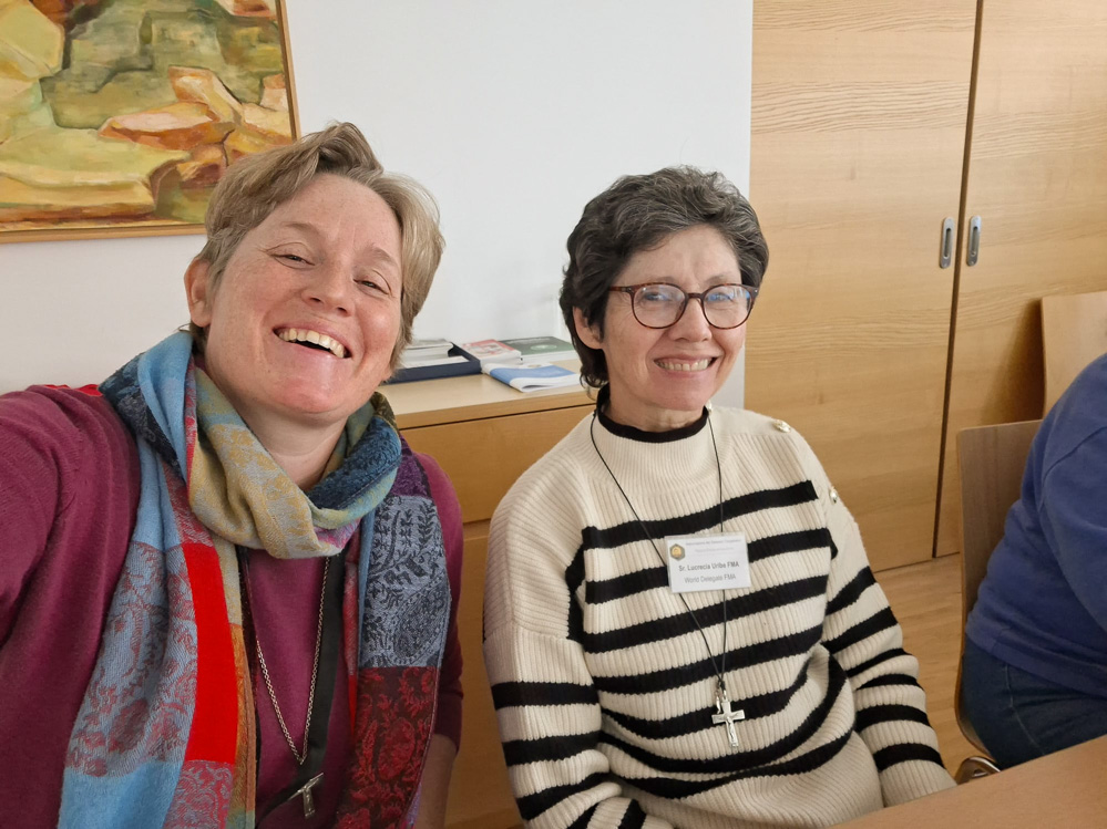 Sr. Elisabeth Siegl und Sr. Lucrecia Uribe