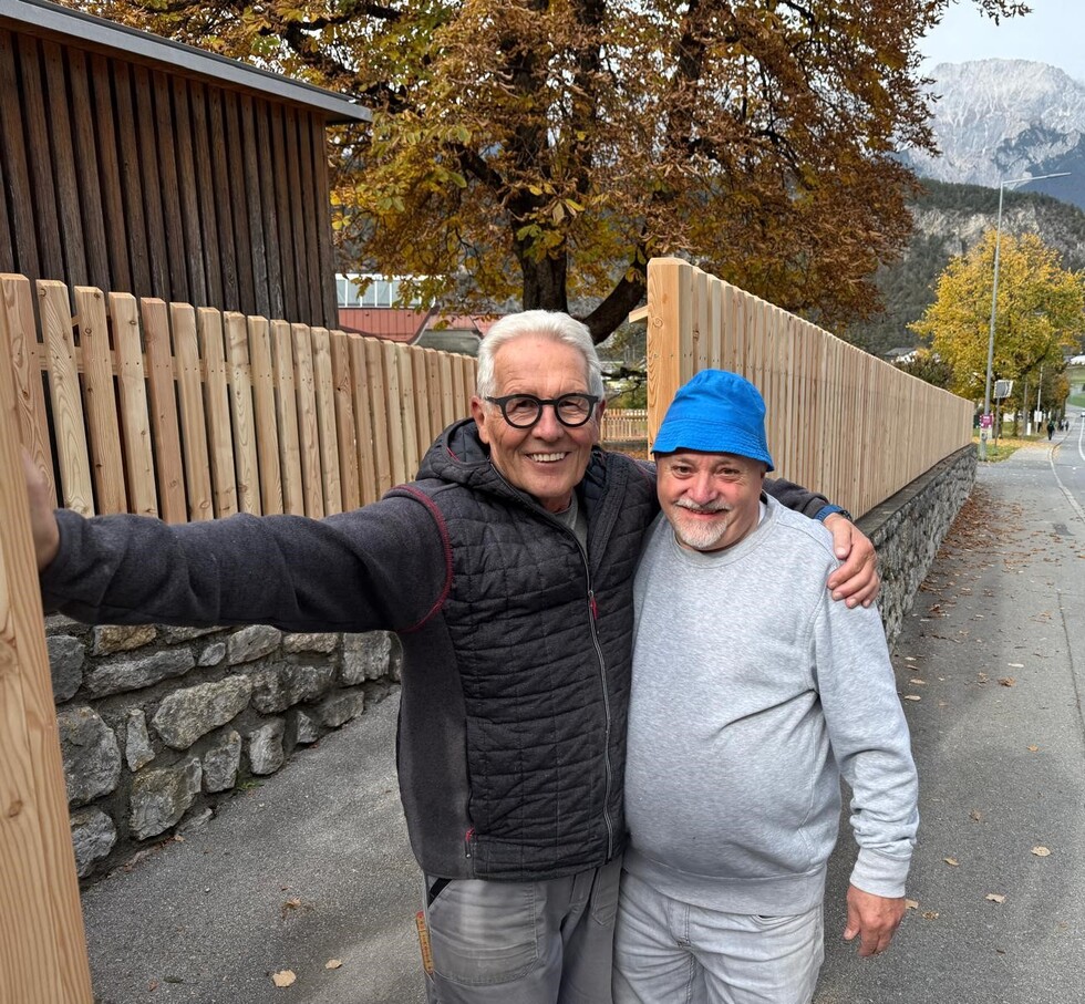 Siegmund Enzinger und Rainer Z.