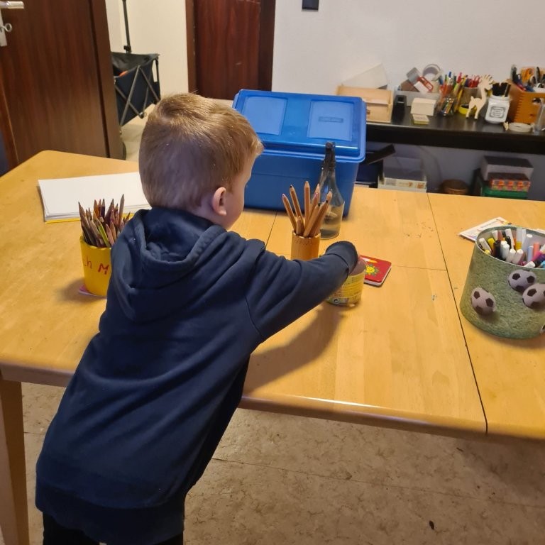 Danach wird gemalt...