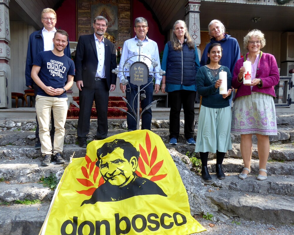 P. Heinz Menz, Georg Leitenberger, P. Reinhard Gesing, Bernhard und Barbara Klose, Evi Reithinger, Sarah Schorr u. Martina Kronthaler