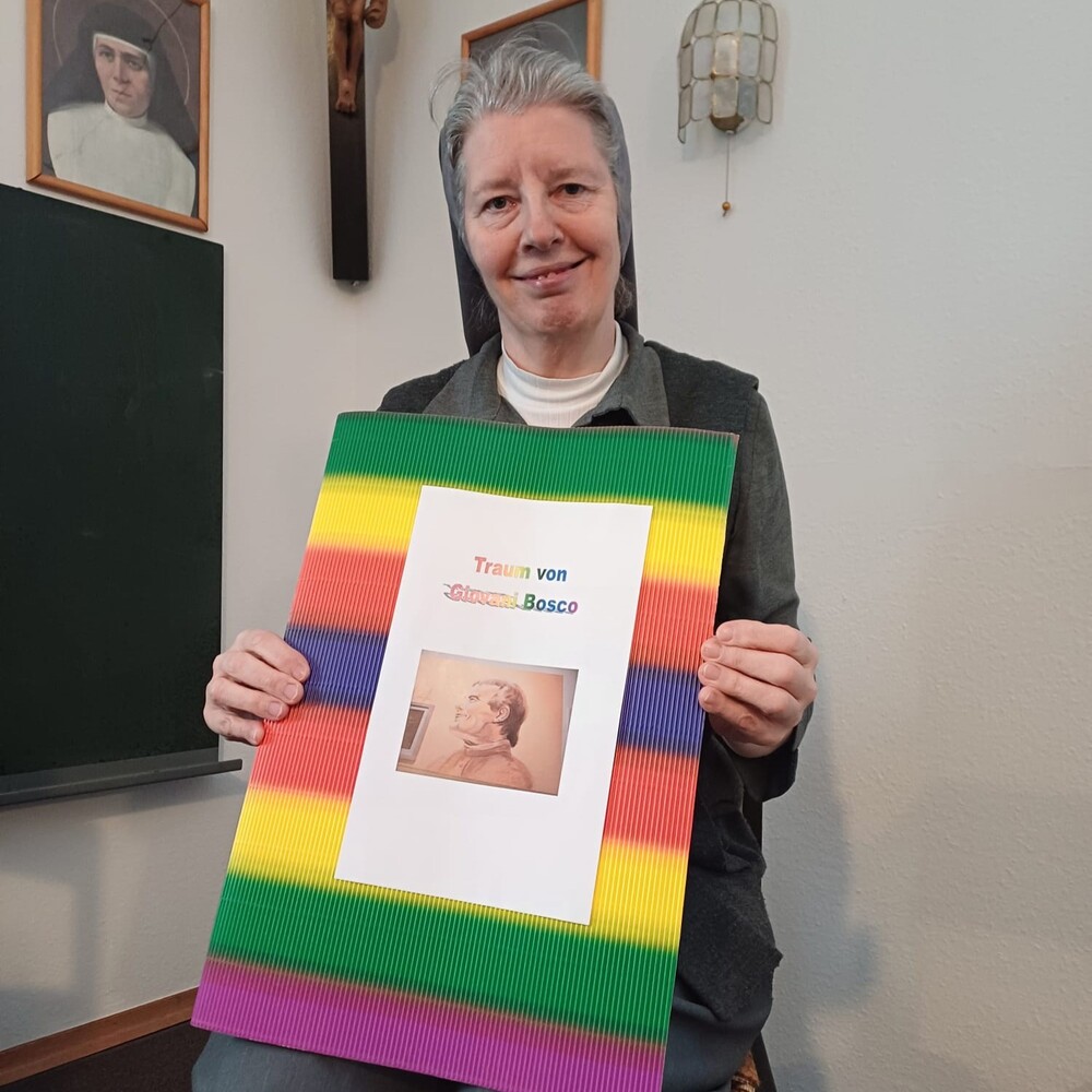 Sr. Irene erzählt vom Traum des 9-jährigen Johannes Bosco.