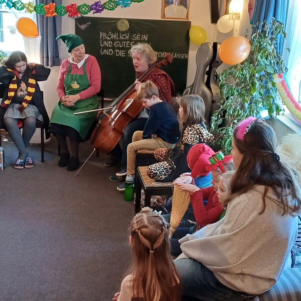 Fröhlich sein und gutes tun und die Spatzen pfeifen lassen...