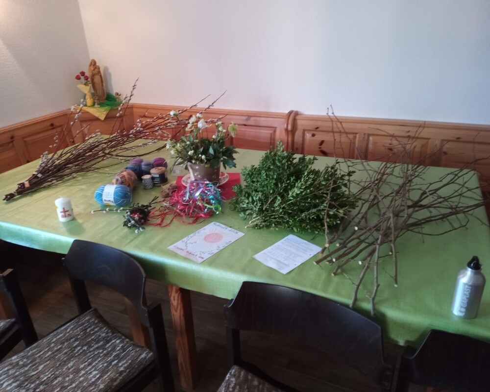 Das Material für die nächste Stunde liegt schon bereit!