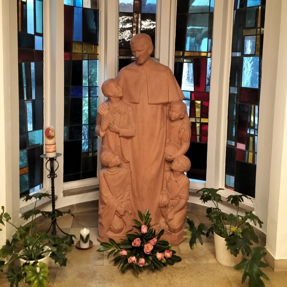 Don Bosco Statue in Jünkerath