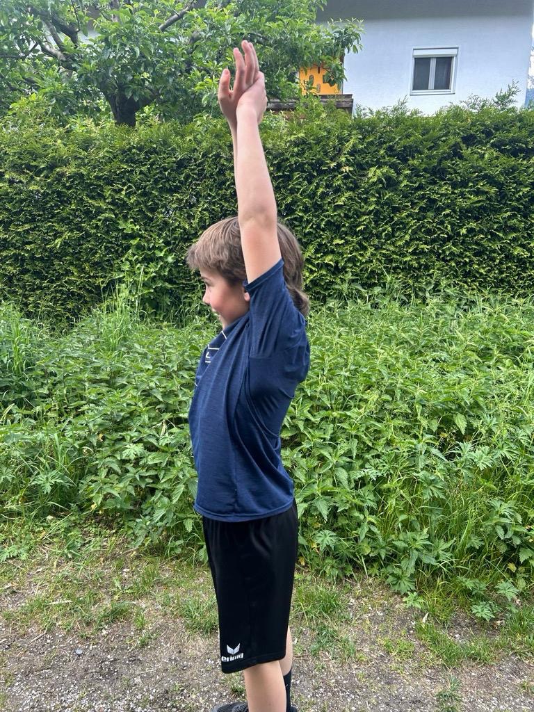 Das wöchentliche Lauftraining hat sich gelohnt! 